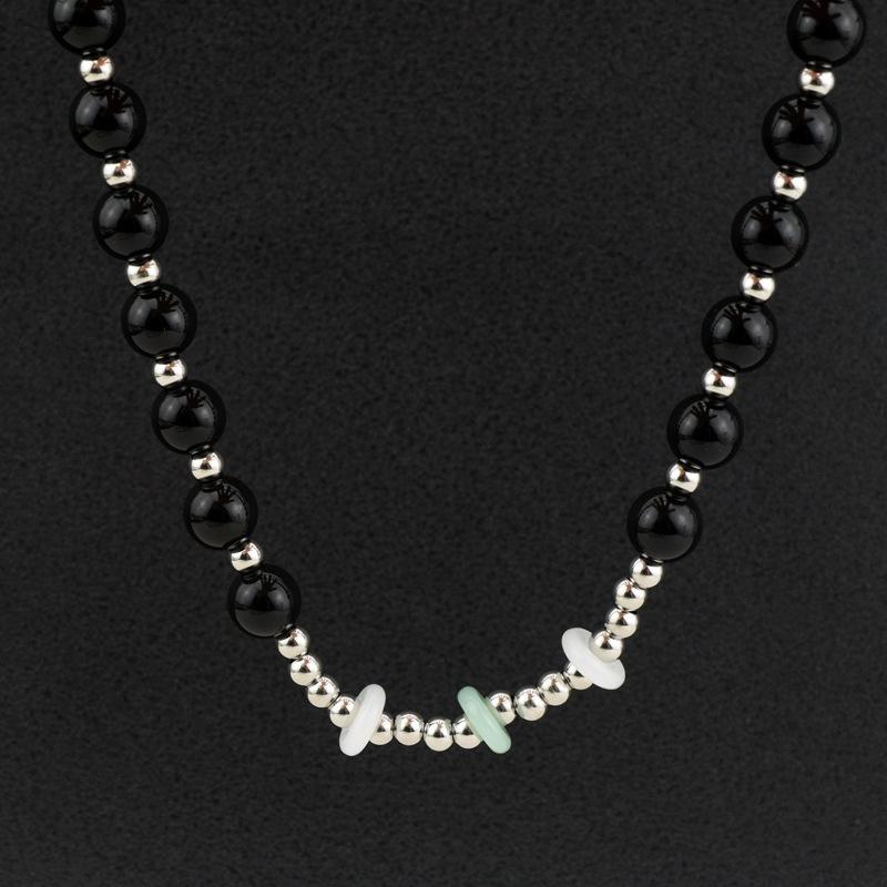 

Европейские, американские, японские и корейские ожерелья на ключицах в стиле унисекс, жемчужные нефритовые ожерелья в стиле пэчворк, мужские и женские короткие ожерелья в стиле хип-хоп