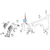 Front Wheel Arch Liner for Mercedes-Benz C-Class W205 (2056900230, 2056900330)