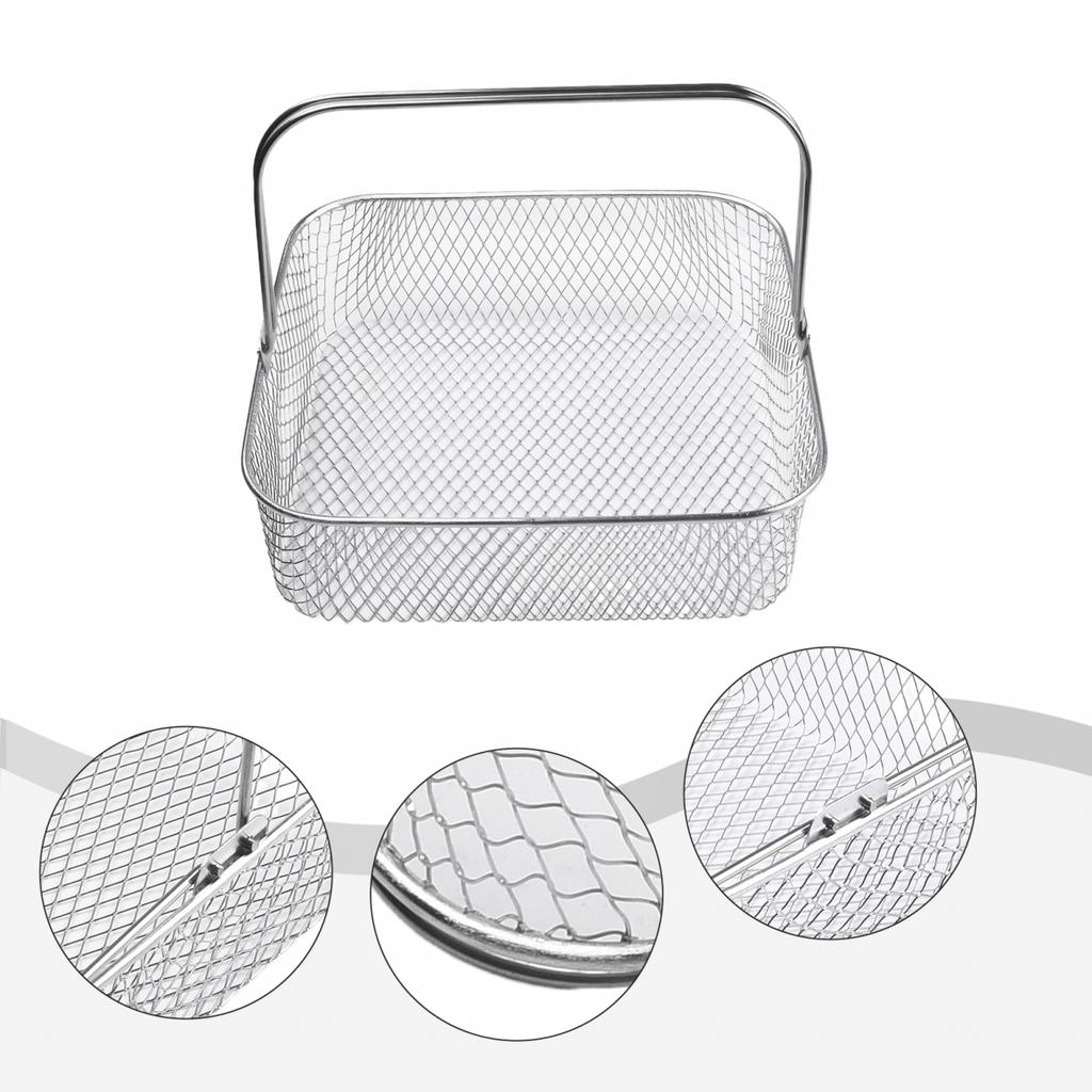 Cestello Friggitrice ad Aria Manico Easy Lift QT QT Accessori Friggitrice ad Aria Verdure Fritte