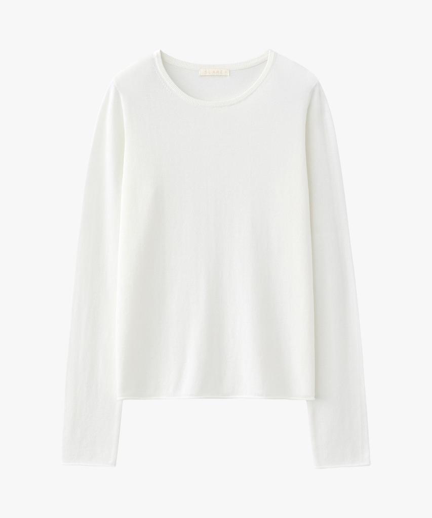 SUARE WOMEN Cotton Modal Cutoff Sleeve Knit - 7 Colors