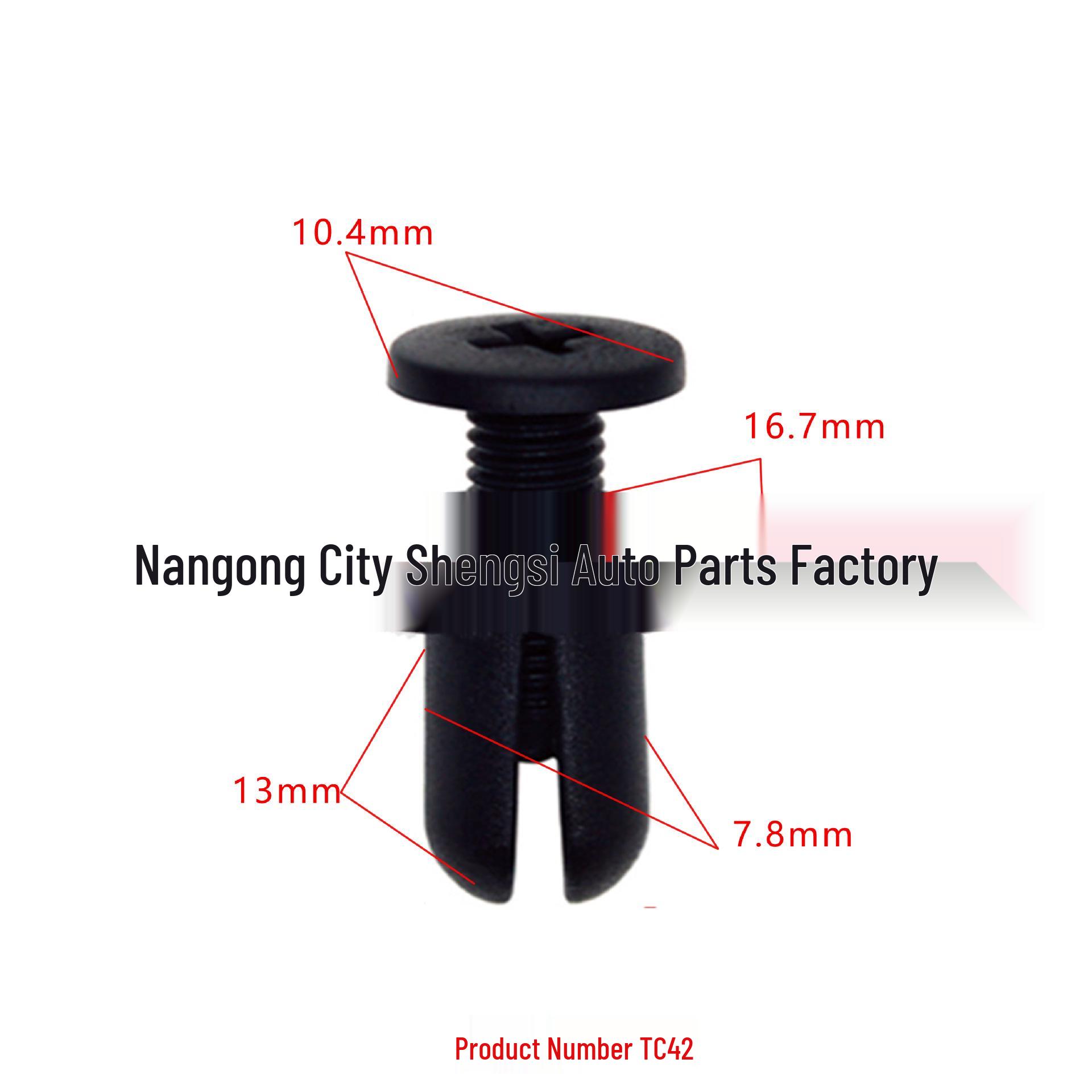 

Japanese Car Bumper Fender Trim Nylon Buckle Accessories 10000 units