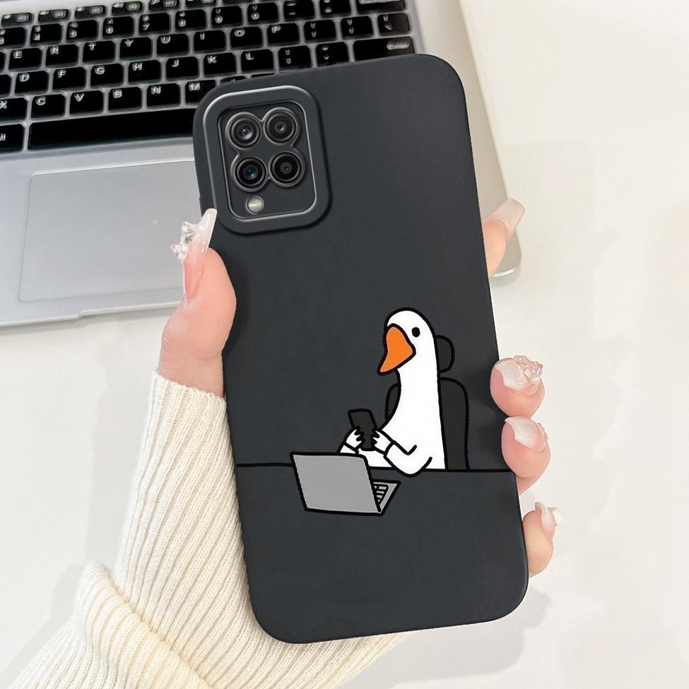 Funda For Samsung A12 Case A125F Silicone Cute Kawaii Luxury Fashion Flowers Cover For Samsung Galaxy A12 Phone Case Shockproof
