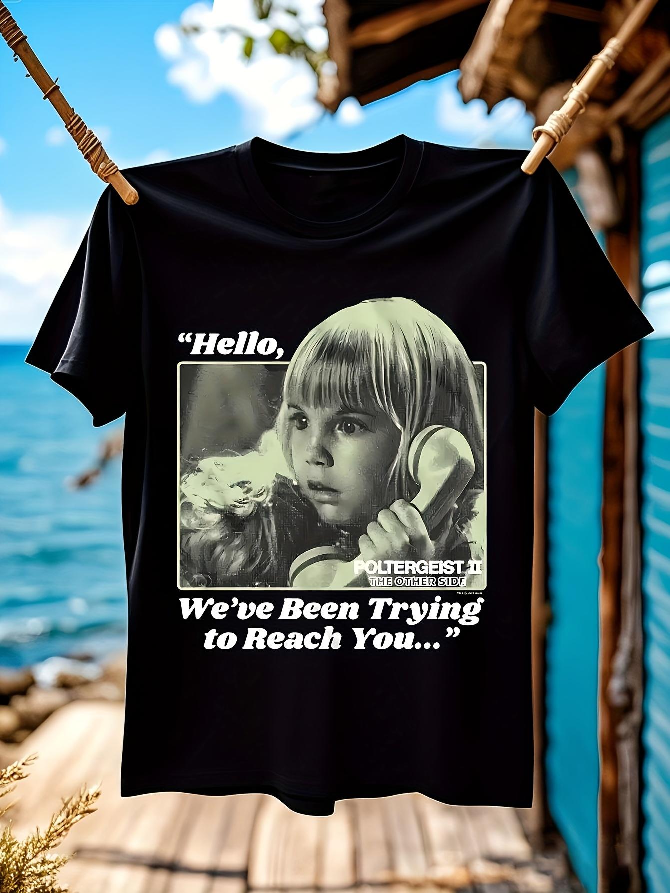 Poltergeist II Movie Quote Tshirt - Hello S