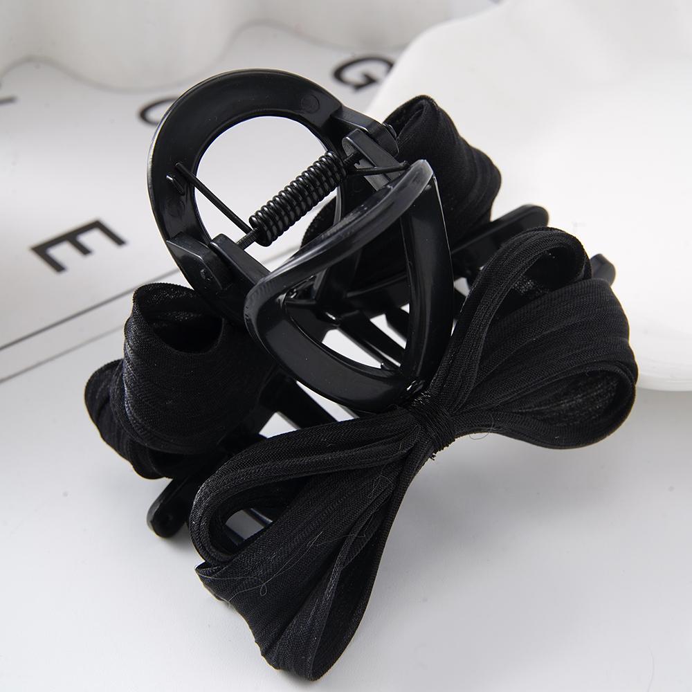 

Лента бант волосы коготь шпилька головной убор мода Корея милые заколки заколки для волос краб женские головные уборы хвост аксессуары для волос