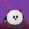 Halloween Ghost Pumpkin Plush Toy With Soft Short Hair For Holiday Decorations And Kids