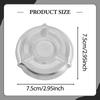 Disco Protezione Pentola in Acciaio Inossidabile, Controllo Bollitura Previene Sconfinamento, Prevenzione Sconfinamento
