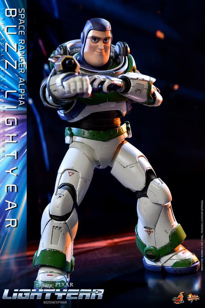 Movie Masterpiece Buzz Lightyear Buzz Lightyear Ranger Scale Approximately 30cm Tall (Space Alpha) 1/6 Figure, White,