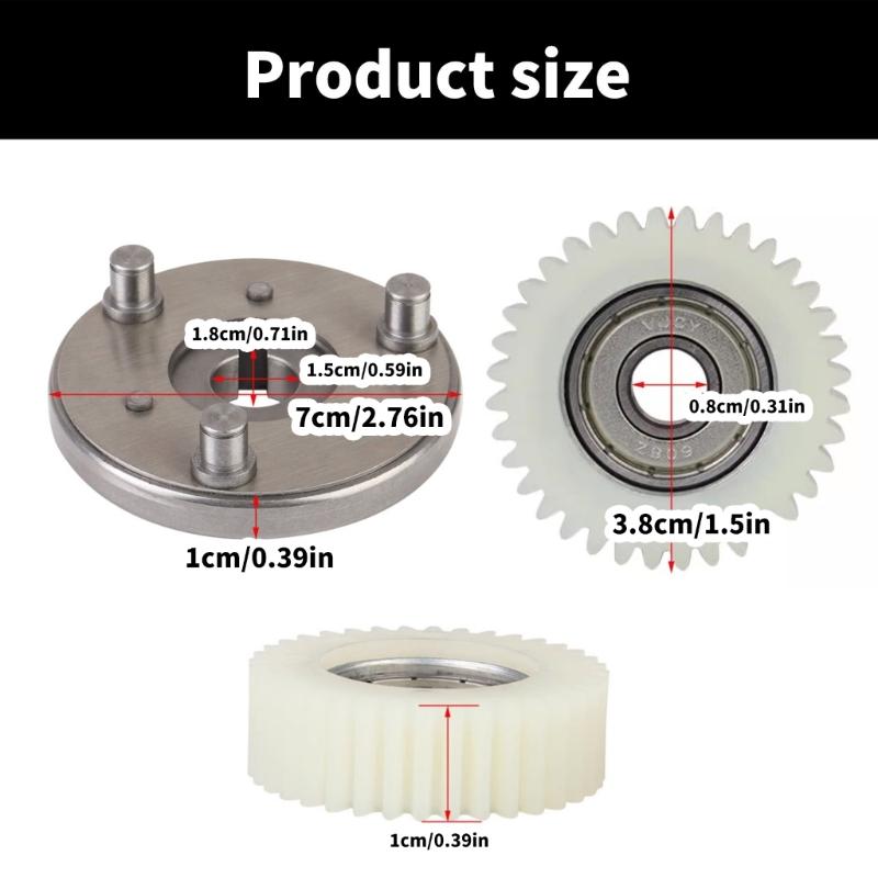 Obliques Planetary Gears Bearing Electric Bike Nylons Gears Teeth Helical Gears for Motor Bike Part