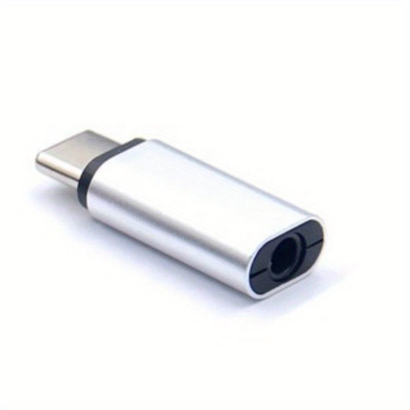 1Pc USB 3.1 Type C Male To 3.5mm Female Jack Headphone Audio Adapter Converter Plug