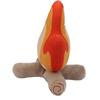 30cm Funny Simulation Bonfire Soft Stuffed Plush Toy Doll Fire Firewood Plush Pillow Outdoor Camping Room Decor Kids Gifts