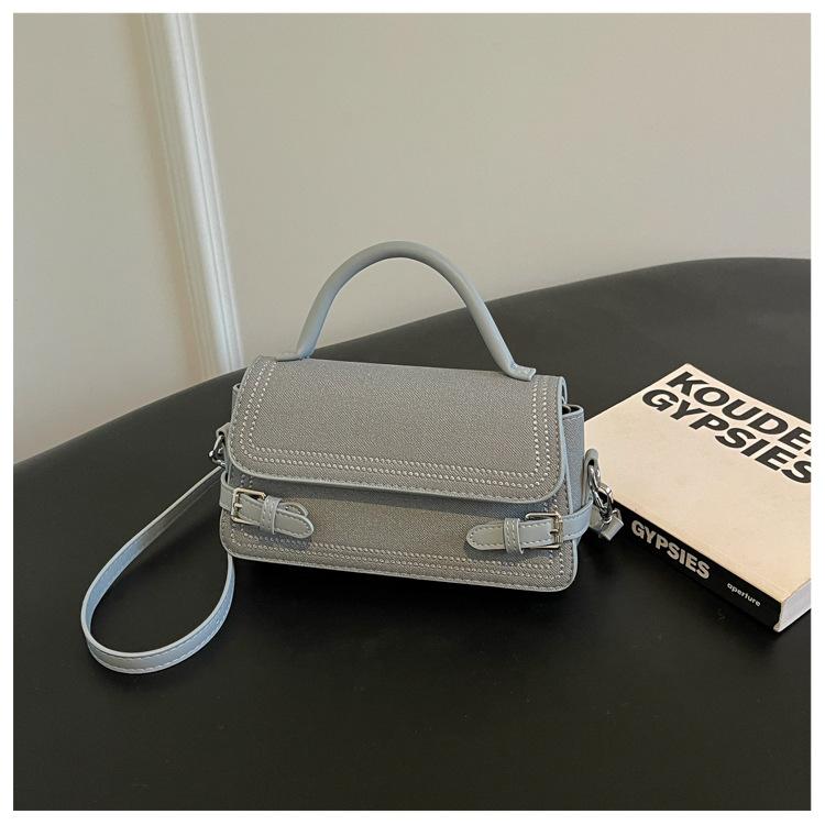 Small Square-shaped Fashionable Handbag, Single Shoulder Crossbody Bag