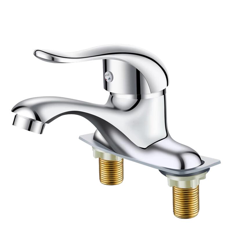 Picheng Brass Dual-Handle Basin Faucet