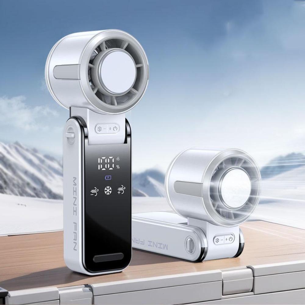 

Цифровой дисплей высокоскоростной электрический вентилятор 100 скоростей ветра складной настольный вентилятор исследование белый