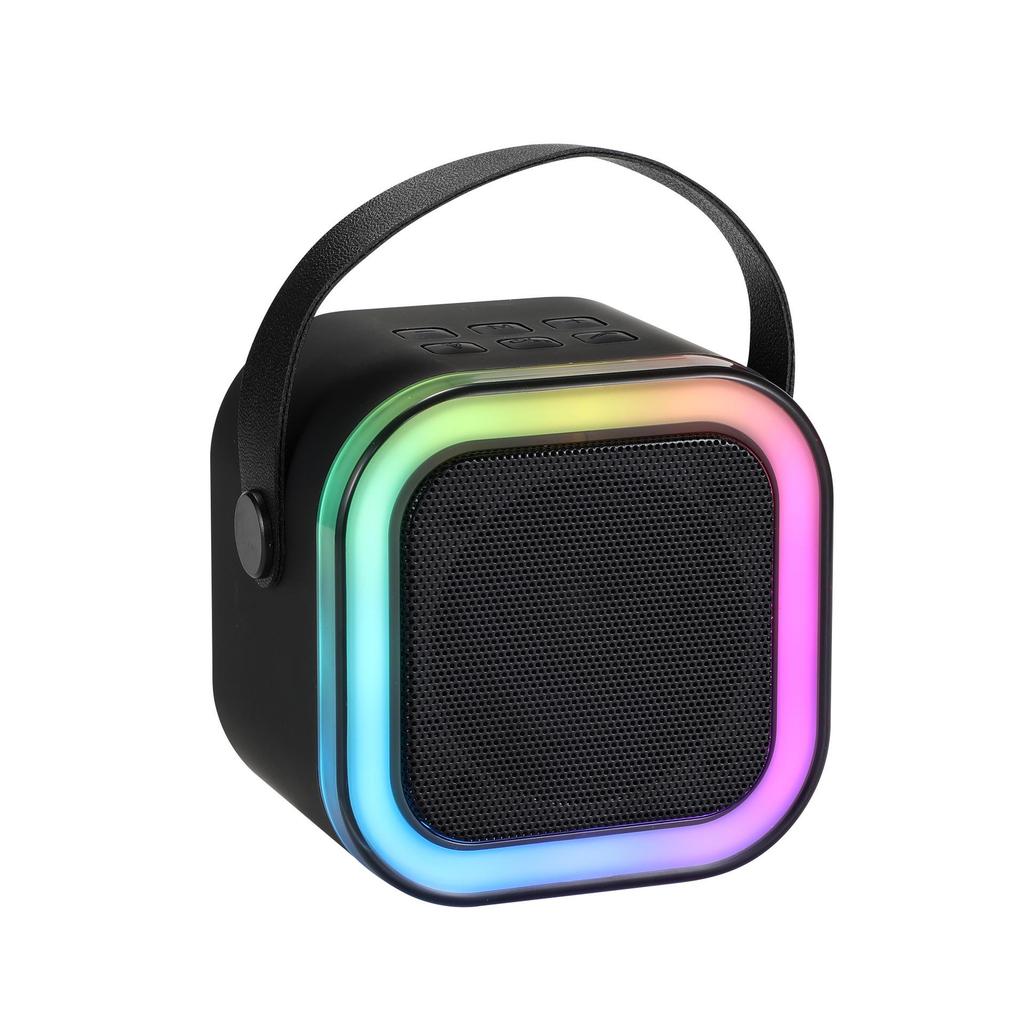 K12 Bluetooth 5.3 Portable Karaoke Speaker & Wireless Microphone for KTV and Family Singing Sessions