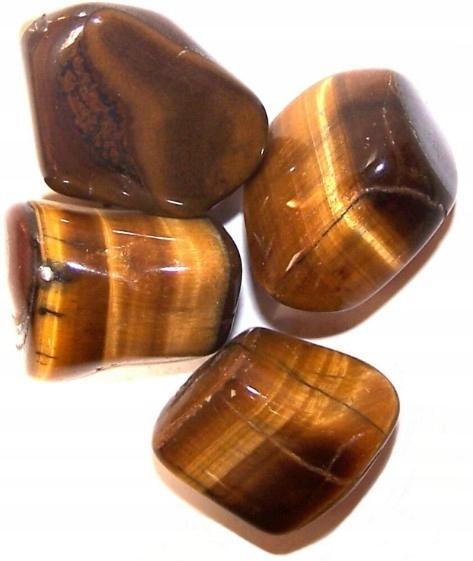 African Gemstones - Tiger Eye/Gold M24
