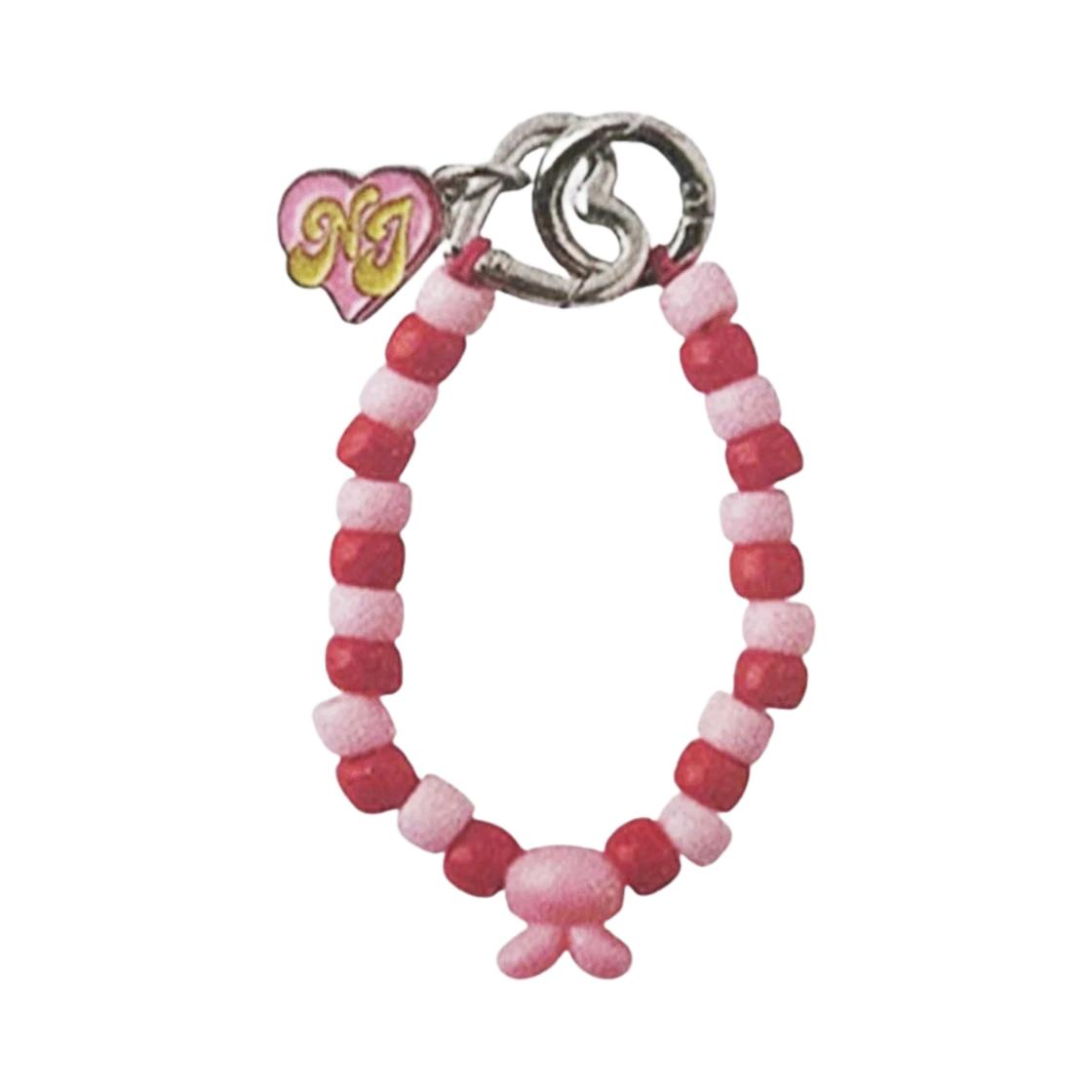 NewJeans Get Up Beads Keyring Red ONE SIZE
