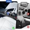 Car Seat Crevice Storage Box Gap Slit Filler Storage Shelf Multi-functional Large Capacity Push Pull Type Car Storage Rack