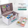 Family Pack Large Capacity First Aid Medicine Storage Box