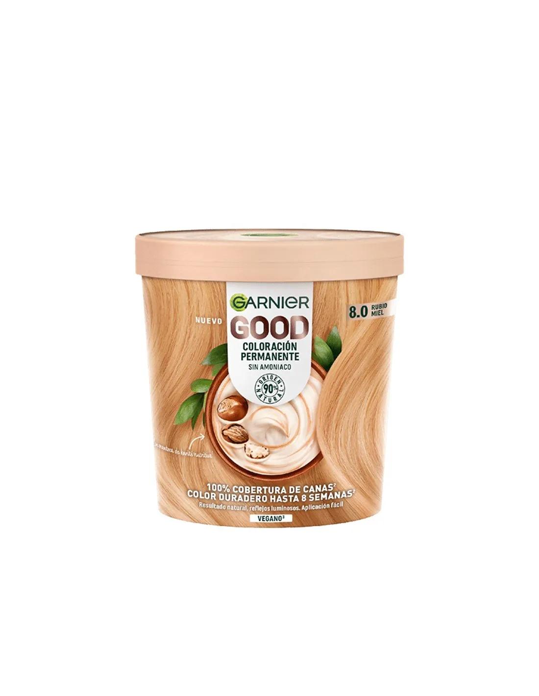 Garnier Good Coloraci? Permanente 8,0 Rubio Miel 1 U