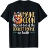 Maine Coon Cat Breed Pet Cat of the Coolest People On Earth T-Shirt