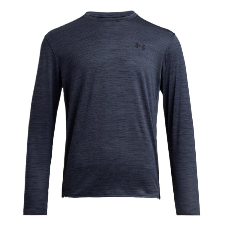 

Under Armour Tech Ss25 Round Neck Loose Comfortable Casual Long Sleeve T-Shirt Men Tops Storm-Gray 1382808-044 S