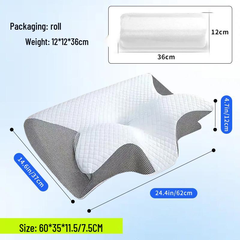 Cervical Support Butterfly Memory Foam Pillow
