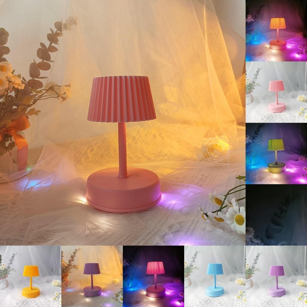 Vintage European New Music Desk Lamps Handmade Diy Aaa Battery Supply Power