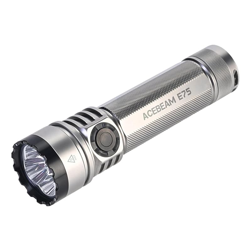 

ACEBEAM E75 flashlight High color rendering CRI90 daylight white 5000K led flash light 3000 lumens high brightness powerful handy light work light