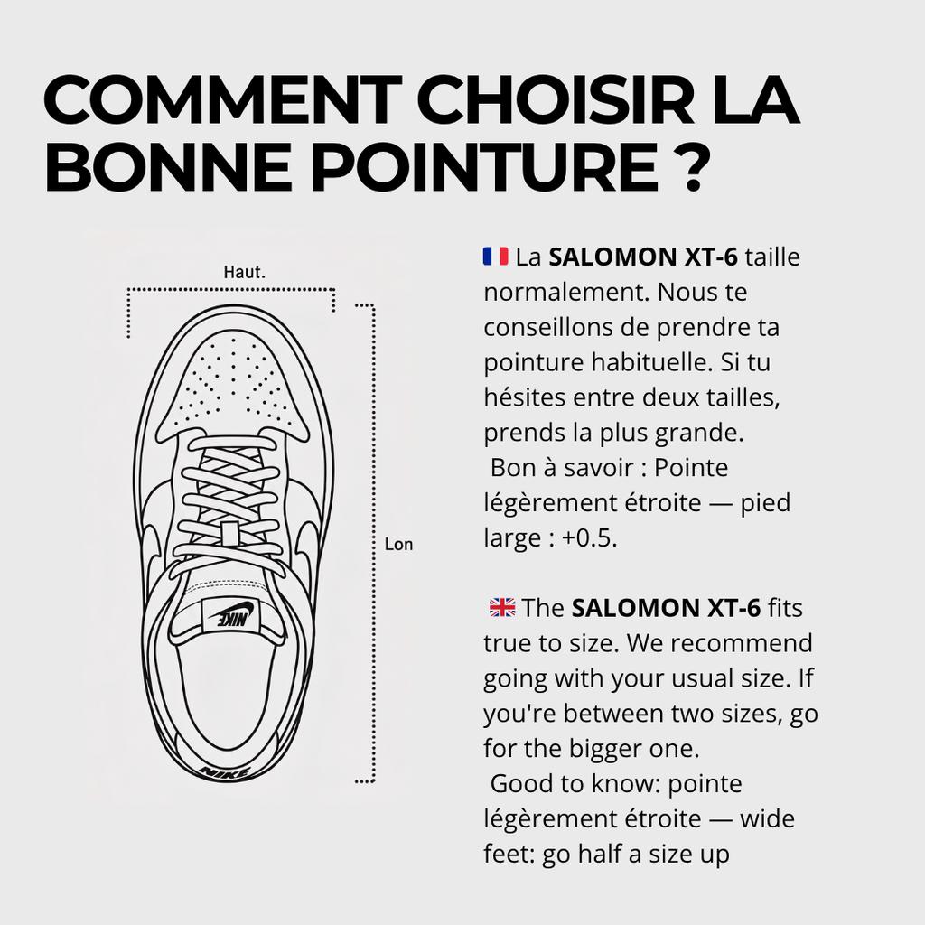 Salomon XT-6 White FTW Silver