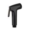 Chrome ABS Shower High Pressure Jet Cold Hot Hand Portable Black Shattaf Bidet Spray for Toilet