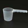 5PCS Transparent Pet Measuring Spoon Plastic Flat-bottomed Spoon Milk Powder Spoon  Dog Feeding