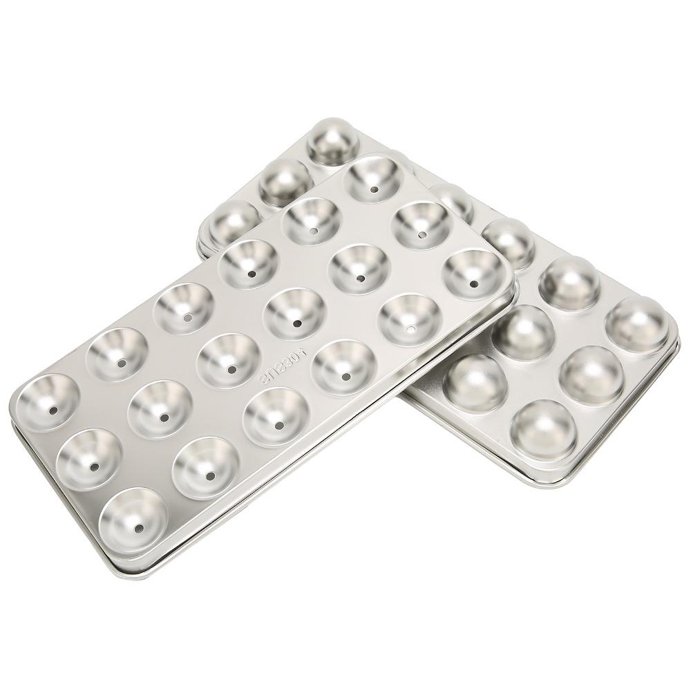 2 Pièces Acier Inoxydable 304 Bac à Glaçons en Acier Inoxydable avec Couvercle Bac à Glaçons Moule à Glaçons Bar