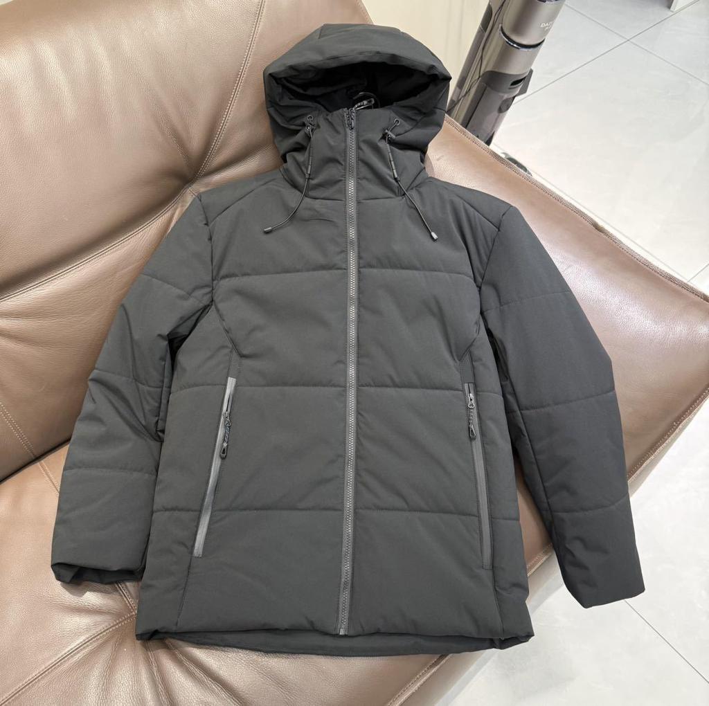 Chaqueta de Algodón con Capucha para Hombre de Invierno: Ropa de abrigo casual, cálida, versátil y moderna, engrosada