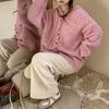 Hooded Cardigan: Women's Thick Knit Autumn/Winter Sweater - Loose, Cozy Korean Style