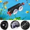 Aquarium Fischtunnel Spielzeug Bettafisch Tunnel Verstecke Spielplatz Höhlen für Betta Guppys Bodenfresser