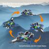 2.4G RC Plane With LED Light 360 Flip Fighter Remote Control Airplane Kids Toys for Boys Birthday Gifts