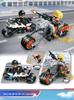 Qimeng 11011 SWAT Car & Motorcycle Building Blocks Toy Set
