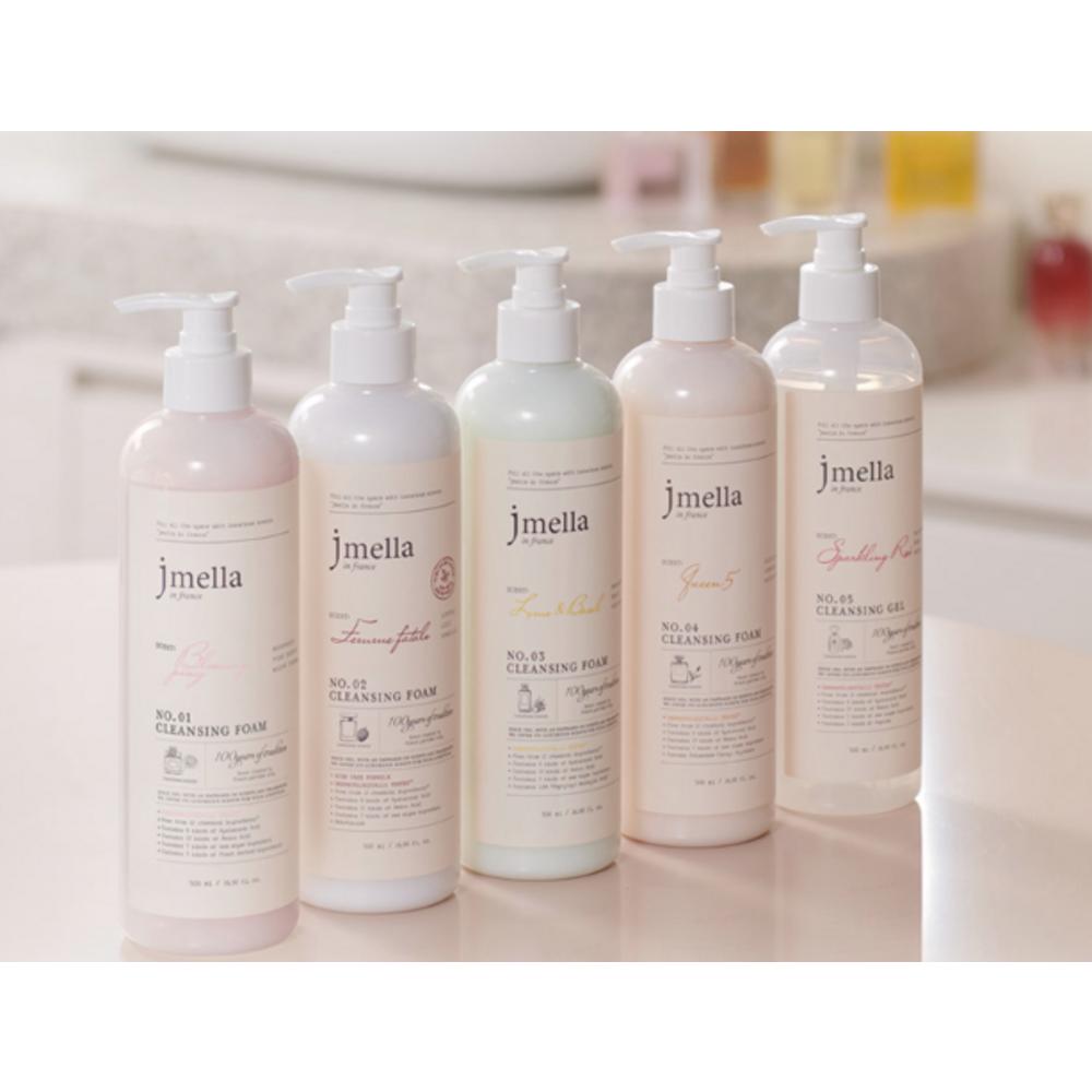 jmella In France Queen 5 Cleansing Foam, 500ml, 2 Pieces (1000ml)