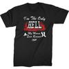Men's Johnny Paycheck Only Hell Tee (Black) T-Shirt Mens Womens Tees Top  Black