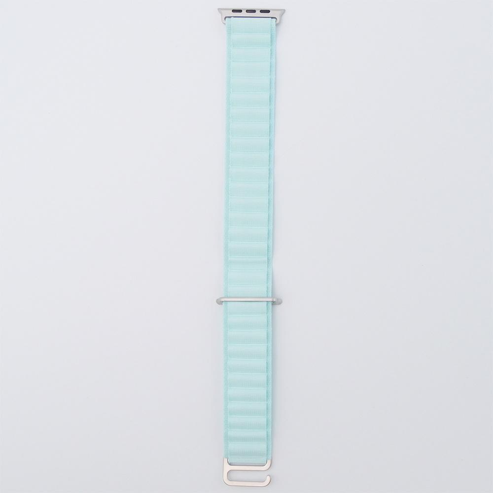Nylon Strap for Apple Watch 1/2/3/4/5/6/7/8/9/10/11/SE Ultra 1/2/3 42/44/45/46/49mm, Blue