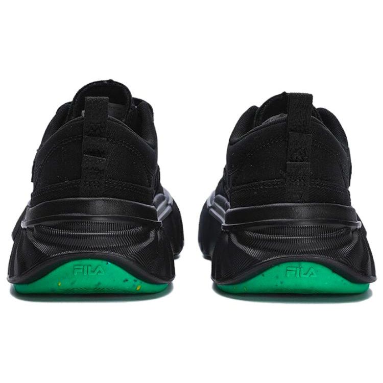 Fila Fosso Casual Comfortable Durable Low-Top Canvas Shoes Women Sneaker Black F12W322301FBK