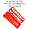 new Chicken Feeder Trough Anti-Leak Easy-Fill Animals Bowl Chicken Feeder Anti-waste Drinker For Chicks Ducklings Goslings Quail