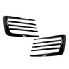 Car Front Bumper Wind Knife Fog Frame Lamp Trim Blade Strip Light Eyebrow Cover For VW Volkswagen Golf 7 MK7 GTI GTD 2012-2017