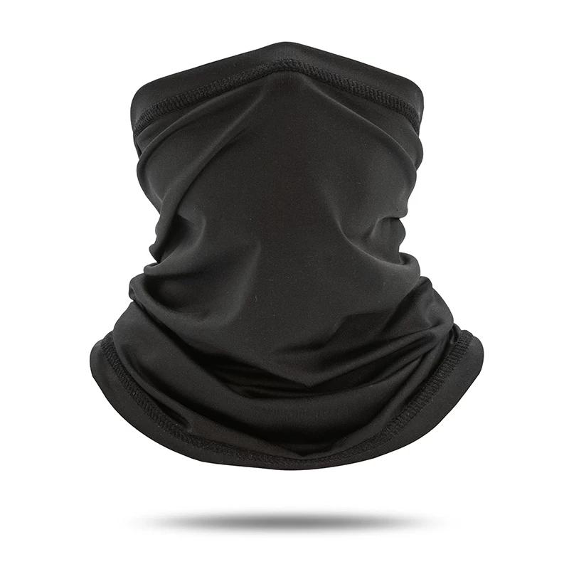 Outdoor Sun Protection Mask, Ice Silk Scarf, Men's Neck Gaiter, Women's Neck Scarf, Summer Thin Style, Cycling Bicycle Neck Protector
