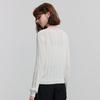 Women's V-neck Ribbed Knit Cardigan