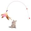 Wire Feather Cat Tickling Stick Pet Products for Cats Pet Cat Toys Interactive Cat Stick Toy Kitten Playing Pet Accessories