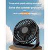 2026 New Model Desktop Fan USB Direct Plug-in Table Circulation Fan for Office, Living Room, Dormitory, Powerful Electric Fan