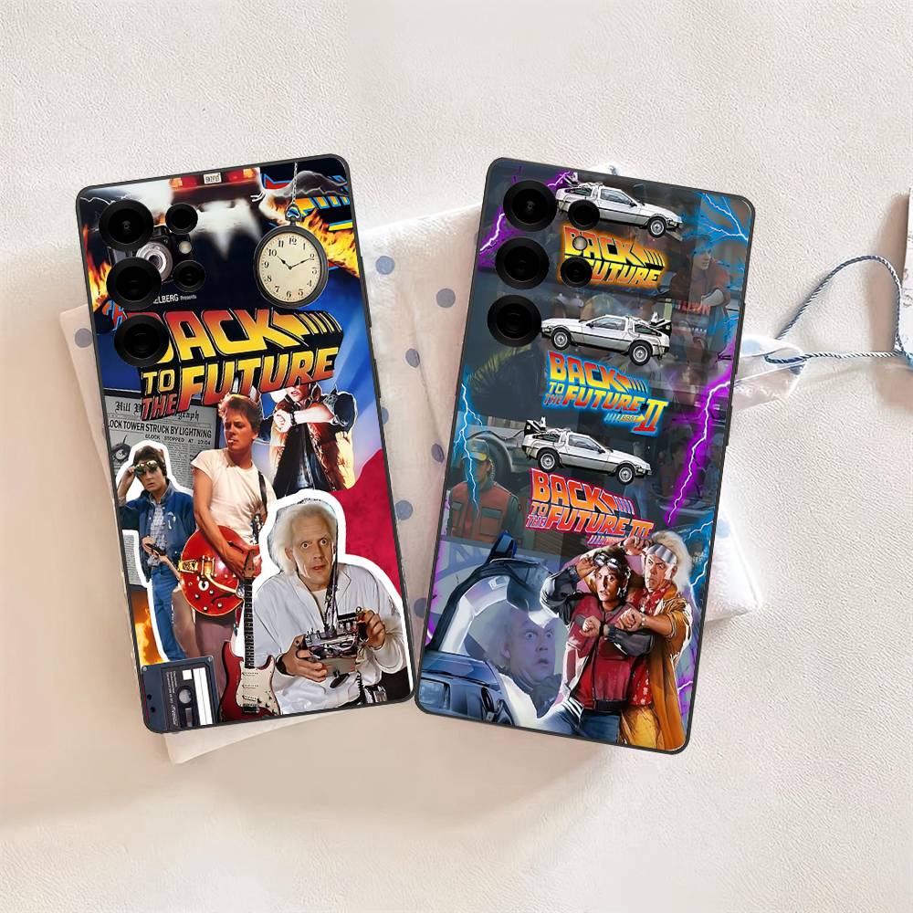 Movie B-Back To The F-Future Phone Case For Samsung S 24 Fe 25 Ultra Plus 20 Lite 21 30 22 23 24 22 Ultra 5G Fundas