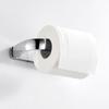 Bright Silver Tissue Holder Simple Bathroom Bathroom Vertical Hardware Pendant Wall-Mounted Roll Stand Light Luxury Copper