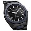 Citizen Attesa 100m Water Resistant Light Powered Quartz Movement Titanium Strap Watch 39mm CB3046-76E